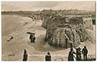 Cliffs and beach Westonville 1914 [PC]